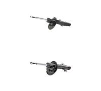 2x RIDEX Amortiguador Delantero Presión de gas Amortiguadores 854S20365