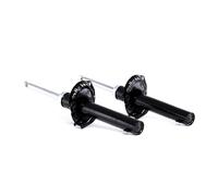 2x RIDEX Amortiguador Delantero Presión de gas Amortiguadores 854S2045
