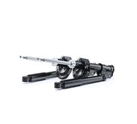 2x RIDEX Amortiguador Delantero Trasero Presión de gas Amortiguadores 854S17900