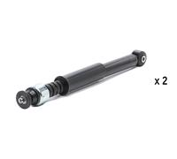 2x RIDEX Amortiguador Trasero Presión de aceite Amortiguadores 854S20293