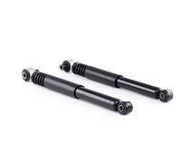 2x RIDEX Amortiguador Trasero Presión de gas Amortiguadores 854S0279
