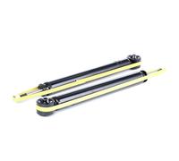 2x RIDEX Amortiguador Trasero Presión de gas Amortiguadores 854S1536