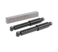 2x RIDEX Amortiguador Trasero Presión de gas Amortiguadores 854S1863
