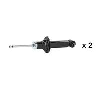 2x RIDEX Amortiguador Trasero Presión de gas Amortiguadores 854S21270