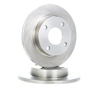2x RIDEX Disco de freno Delantero Ø239,2mm Altura: 42,9mm Espesor: 12mm Corona de Agujeros - Ø: 108mm macizo 82B0687