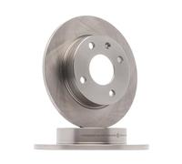 2x RIDEX Disco de freno Delantero Ø239mm Altura: 43mm Espesor: 10mm Corona de Agujeros - Ø: 108mm macizo 82B1008