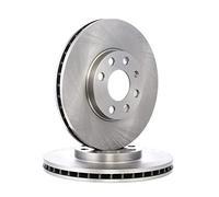 2x RIDEX Disco de freno Delantero Ø256mm Altura: 41mm Espesor: 24mm Corona de Agujeros - Ø: 100mm ventilado 82B0024