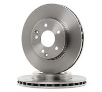 2x RIDEX Disco de freno Delantero Ø288mm Altura: 46,6mm Espesor: 25mm Corona de Agujeros - Ø: 112mm ventilado 82B0021