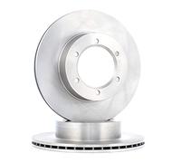 2x RIDEX Disco de freno Delantero Ø289mm Altura: 64mm Espesor: 20mm Corona de Agujeros - Ø: 127mm ventilado 82B0905