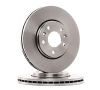 2x RIDEX Disco de freno Delantero Ø296mm Altura: 44mm Espesor: 28mm Corona de Agujeros - Ø: 114,3mm ventilado 82B1465