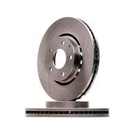 2x RIDEX Disco de freno Delantero Ø297mm Altura: 51,5mm Espesor: 28mm Cantidad de Taladros: 5/6 Corona de Agujeros - Ø: 114,3mm ventilación externa 82B2568