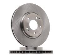 2x RIDEX Disco de freno Delantero Ø298mm Altura: 45,6mm Espesor: 26mm Corona de Agujeros - Ø: 112mm ventilado 82B0860 compatible con SSANGYONG Korando SUV CK Korando C200 ACTYON SPORTS II ACTYON II