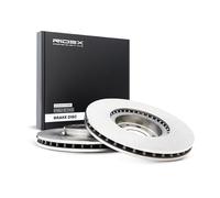 2x RIDEX Disco de freno Delantero Ø303,8mm Altura: 48,1mm Espesor: 28mm Corona de Agujeros - Ø: 108mm ventilado 82B0815