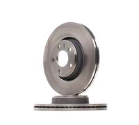 2x RIDEX Disco de freno Delantero para AUDI A4 B8 Avant (8K5) 313,8mm