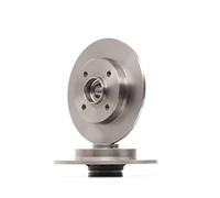 2x RIDEX Disco de freno Trasero Ø249mm Altura: 73,2mm Espesor: 9mm Corona de Agujeros - Ø: 108mm macizo 82B0745