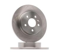2x RIDEX Disco de freno Trasero Ø268mm Altura: 45mm Espesor: 12mm Corona de Agujeros - Ø: 105mm macizo 82B0479