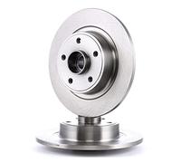 2x RIDEX Disco de freno Trasero Ø274,1mm Altura: 82,2mm Espesor: 11mm Corona de Agujeros - Ø: 108mm macizo 82B0431