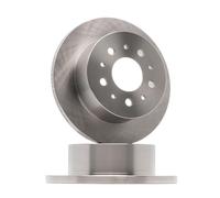 2x RIDEX Disco de freno Trasero Ø279,7mm Altura: 80mm Espesor: 16mm Corona de Agujeros - Ø: 118mm macizo 82B0498 compatible con OPEL Movano C Furgón U9, FIAT Ducato Furgón 250, 290 Ducato Bus 250, 290