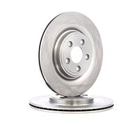 2x RIDEX Disco de freno Trasero Ø326mm Altura: 38,2mm Espesor: 20mm Corona de Agujeros - Ø: 108mm ventilado 82B0534