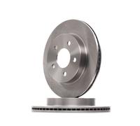 A. B. S. 2x Disco de Freno Ø293mm Trasero Ventilado para Chevrolet Camaro 16465