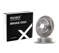 2x RIDEX Disco de freno Trasero para JEEP WRANGLER III (JK) para DODGE Nitro SUV