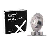 2x RIDEX Disco de freno Trasero para NISSAN TIIDA Sedán (SC11X) TIIDA Fastback