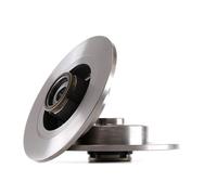 2x RIDEX Disco de freno Trasero para RENAULT SCÉNIC II (JM0/1) 274mm