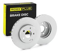 2x RIDEX PLUS Disco de freno Delantero Ø295,1mm Altura: 54,6mm Espesor: 28mm Corona de Agujeros - Ø: 112mm ventilado 82B0160P compatible con MERCEDES-BENZ Clase E Sedán W211 Clase E T-modell S211