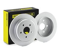 2x RIDEX PLUS Disco de freno Trasero Ø320mm Altura: 66,2mm Espesor: 14mm Corona de Agujeros - Ø: 127mm macizo 82B0494P compatible con JEEP GRAND CHEROKEE III WH, WK Commander XK, XH