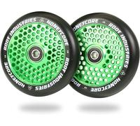 2X Root Industries Honeycore Rueda De Stunt-Scooter 110Mm Verde/Pu Negro