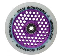 2x Root Industries Honeycore Ruedas Para Scooter Stunt 110mm Lila/PU Blanco