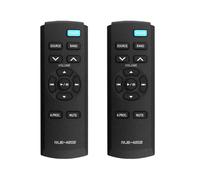 2X RUE-4202 Reemplazo Remoto para Estéreo de Automóvil CDE-HD137BT CDE-HD138BT CDE-HD148BT CDE-164BT CDE141 UTE93DAB CDE-190R