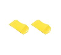 2X Ruedas Rampas Protectoras Neumáticos, Rampas Protectoras Antideslizantes para Neumáticos Herramienta de Capacidad de Carga Resistente Al