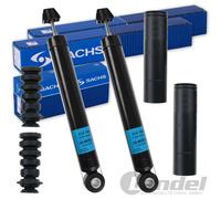 2x SACHS Amortiguador + Kit Servicio Trasero Apto para Renault Clio 3 Ab Bj 2005