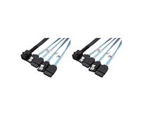 2X SAS HD36P SFF-8643 una 4XSATA 7P Cable de Datos de Disco Duro Cable de Transmisión del Servidor Cable Adaptador SAS