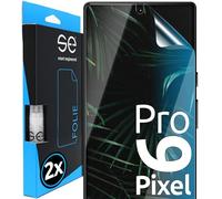smart engineered 2x se® Protector 3D Antirreflejo para Google Pixel 6, Protección Solar, Compatible con Huellas y FaceID, Instalación sin Burbujas, Mate, Resistente a Golpes y Arañazos, Matériau TPU