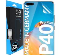 2x se® Protector 3D Transparente para Huawei P40 Pro Plus, Autorreparable, Compatible con Huellas y FaceID, Instalación sin Burbujas, Ultranítido, Resistente a Golpes y Arañazos, Matériau TPU