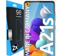 2x se® Protector 3D Transparente para Samsung Galaxy A21s, Autorreparable, Compatible con Huellas y FaceID, Instalación sin Burbujas, Ultranítido, Resistente a Golpes y Arañazos, Matériau TPU