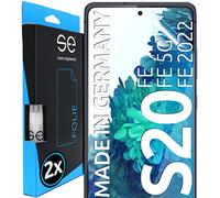 2x se® Protector 3D Transparente para Samsung Galaxy S20 FE, Autorreparable, Compatible con Huellas y FaceID, Instalación sin Burbujas, Ultranítido, Resistente a Golpes y Arañazos, Matériau TPU