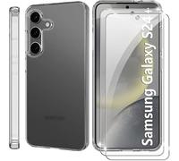 2x se® Protector 3D Transparente para Samsung Galaxy S24 Plus, Autorreparable, Compatible con Huellas y FaceID, Instalación sin Burbujas, Ultranítido, Resistente a Golpes y Arañazos, Matériau TPU