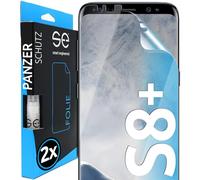 2x se® Protector 3D Transparente para Samsung Galaxy S8 Plus, Autorreparable, Compatible con Huellas y FaceID, Instalación sin Burbujas, Ultranítido, Resistente a Golpes y Arañazos, Matériau TPU