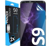2x se® Protector 3D Transparente para Samsung Galaxy S9, Autorreparable, Compatible con Huellas y FaceID, Instalación sin Burbujas, Ultranítido, Resistente a Golpes y Arañazos, Matériau TPU