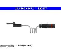 2x Sensor de desgaste de las pastillas de freno Discos 24.8190-0407.2 ATE