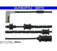 Sensor de desgaste de las pastillas de freno Discos 24.8190-0715.2 ATE para OPEL