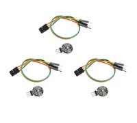 2X Sensor de Pulso Sensor de Ritmo Cardíaco Heart Beat PulseSensor para Raspberry Pi, Rojo Y Negro