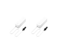 2X Sensor de Temperatura y Humedad WiFi Tuya con Sonda Externa para Higrómetro Doméstico Inteligente, Monitoreo por Aplicación para Plantas y