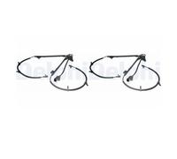2x Sensor De Velocidad De Rueda Trasero Delphi SS20111 Para Ford Fiesta V Fusion