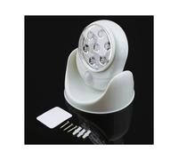 2X Sensor Giratorio de 360 Grados Luz Luz de Pasillo Luz de Puerta Luz de Noche LED Lugar del Hogar Inducción del Cuerpo Humano