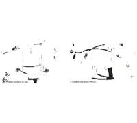 2x Sensores de velocidad de rueda ABS BLUE PRINT Parte delantera I+D para