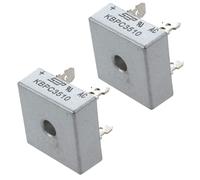 2X SEP KBPC3510 35A 1000V Diodo cuadrado de fase unica Rectificador puente PCB